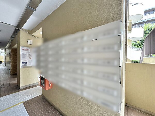 郵便物を受け取るための郵便受けも、きちんと管理されています。