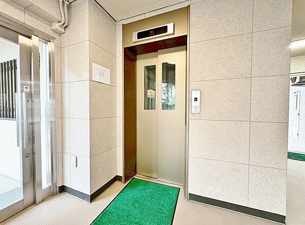 エレベーターの管理も、きちんと行き届いてます。