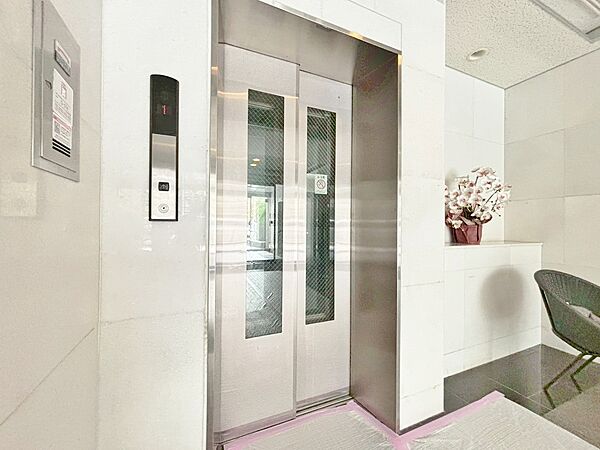 エレベーターの管理も、きちんと行き届いてます。