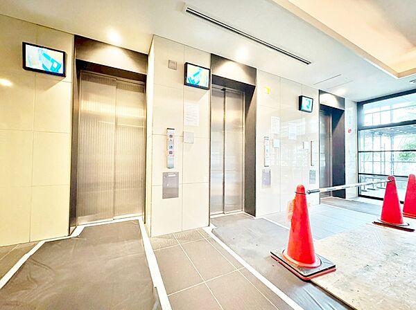 エレベーターの管理も、きちんと行き届いてます。