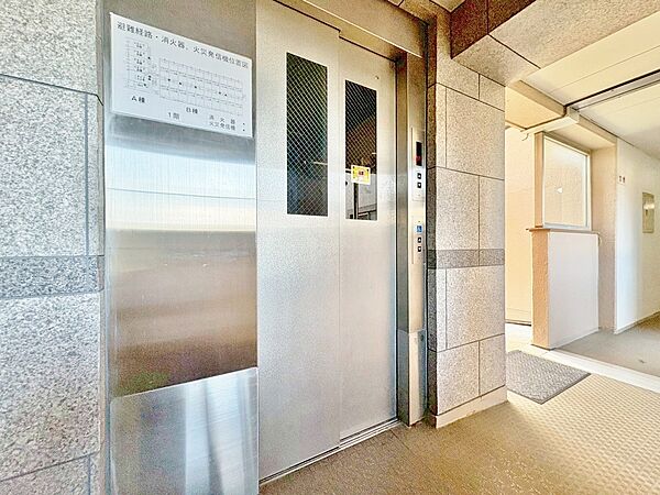 エレベーターの管理も、きちんと行き届いてます。