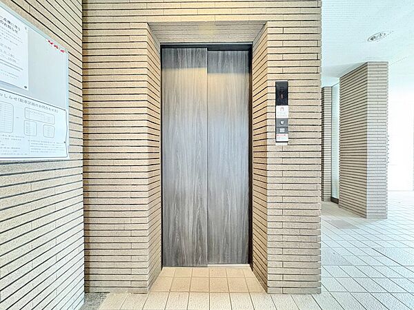エレベーターの管理も、きちんと行き届いてます。