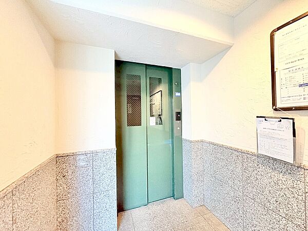 エレベーターの管理も、きちんと行き届いてます。