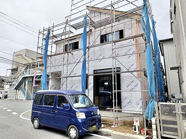 【建築中】外観の美しさだけでなくそこに住まうご家族様の心地良さを最優先しています。