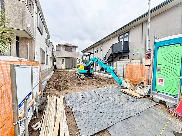 【建築中】外観の美しさだけでなくそこに住まうご家族様の心地良さを最優先しています。