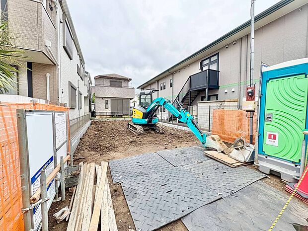【建築中】外観の美しさだけでなくそこに住まうご家族様の心地良さを最優先しています。