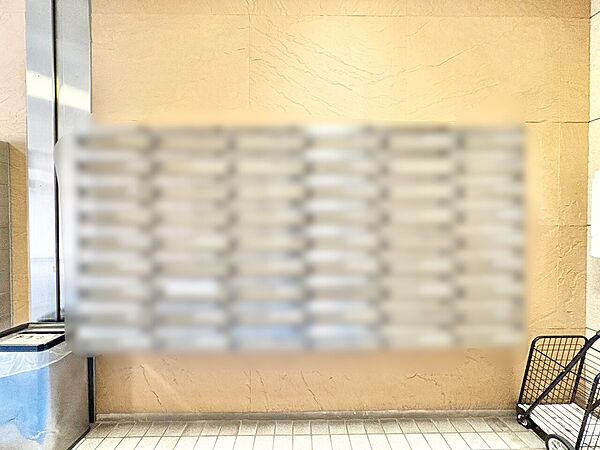 郵便物を受け取るための郵便受けも、きちんと管理されています。