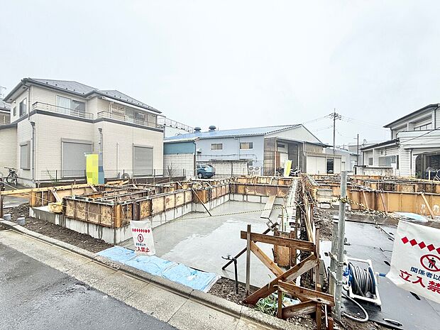 【建築中】外観の美しさだけでなくそこに住まうご家族様の心地良さを最優先しています。