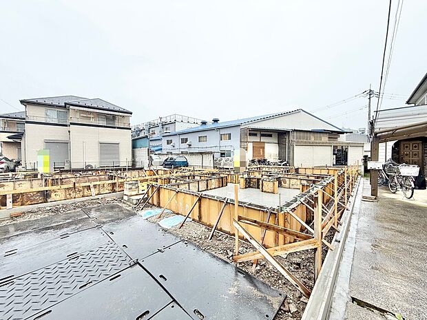 【建築中】外観の美しさだけでなくそこに住まうご家族様の心地良さを最優先しています。