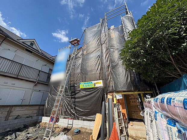 【建築中】外観の美しさだけでなくそこに住まうご家族様の心地良さを最優先しています。