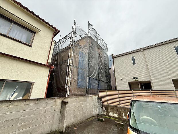 【建築中】外観の美しさだけでなくそこに住まうご家族様の心地良さを最優先しています。