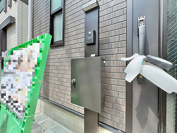 郵便物を受け取るための郵便受け。