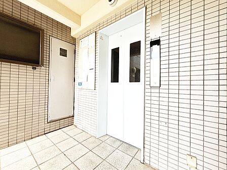 エレベーターの管理も、きちんと行き届いてます。