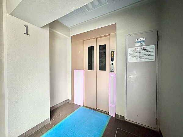 エレベーターの管理も、きちんと行き届いてます。
