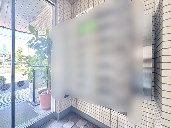 郵便物を受け取るための郵便受けも、きちんと管理されています。
