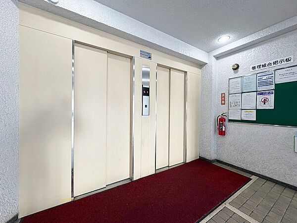 エレベーターの管理も、きちんと行き届いてます。