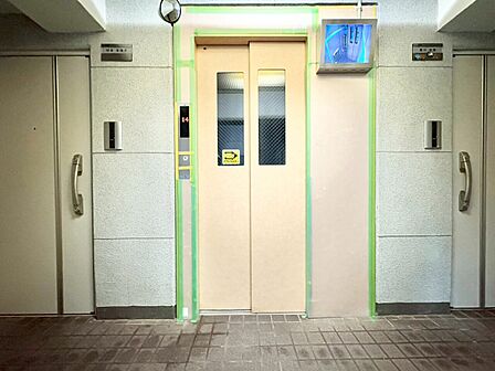 エレベーターの管理も、きちんと行き届いてます。