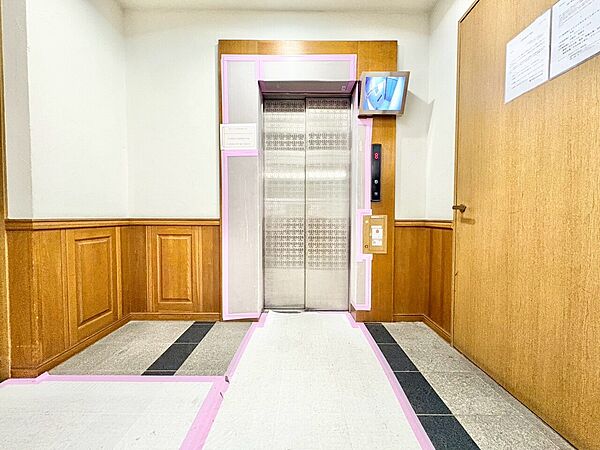 エレベーターの管理も、きちんと行き届いてます。