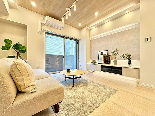 豊かな居住性と、安心感を満たすクオリティが見事に調和した住空間。