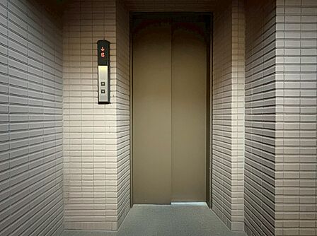 エレベーターの管理も、きちんと行き届いてます。