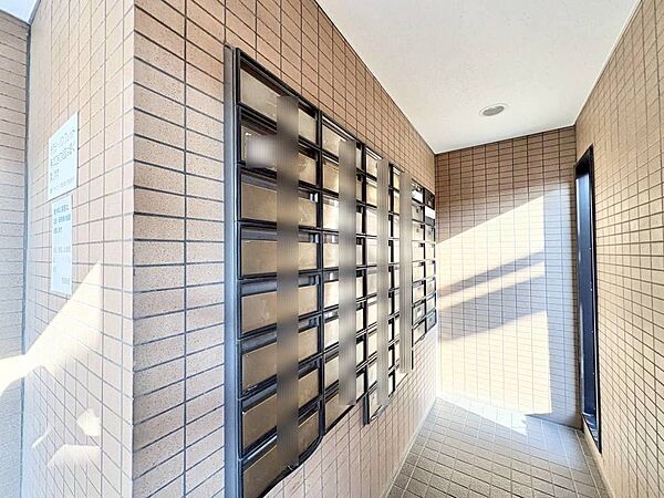郵便物を受け取るための郵便受けも、きちんと管理されています。