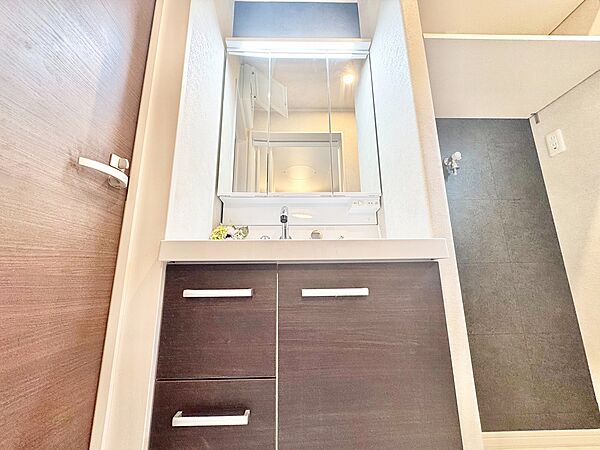 何かと物が増える場所だからこそ、スッキリと見映えの良い空間に。