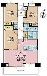 アーバンハイツ巣鴨B 3LDKの間取図画像