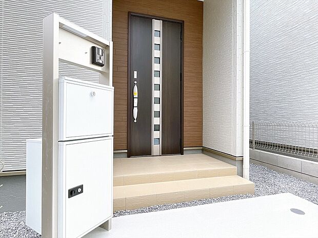 郵便物を受け取るための郵便受け。