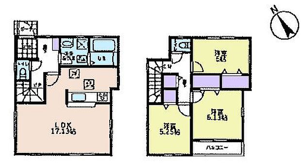 3ＬＤＫ、土地面積112．16平米、建物面積84．25平米