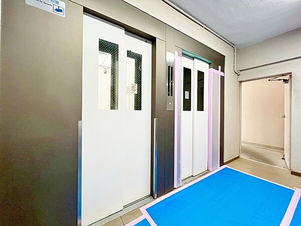 エレベーターの管理も、きちんと行き届いてます。