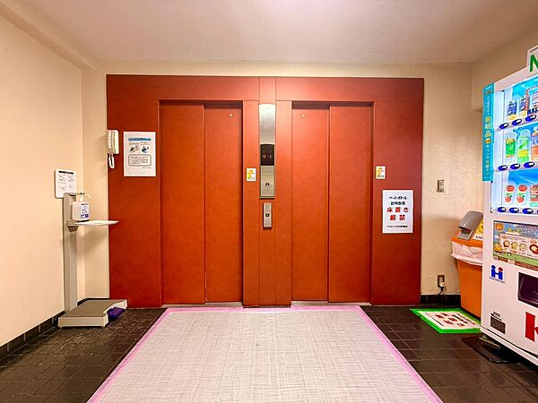 エレベーターの管理も、きちんと行き届いてます。