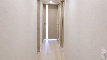 シューズボックスを完備した玄関です。