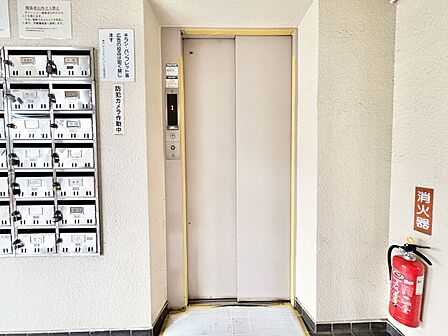 エレベーターの管理も、きちんと行き届いてます。
