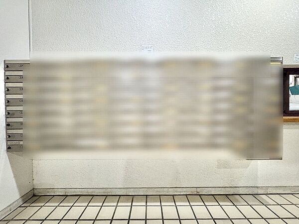 郵便物を受け取るための郵便受けも、きちんと管理されています。