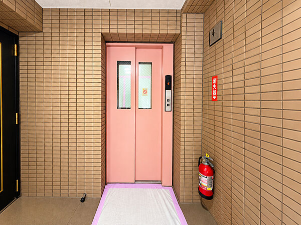 エレベーターの管理も、きちんと行き届いてます。