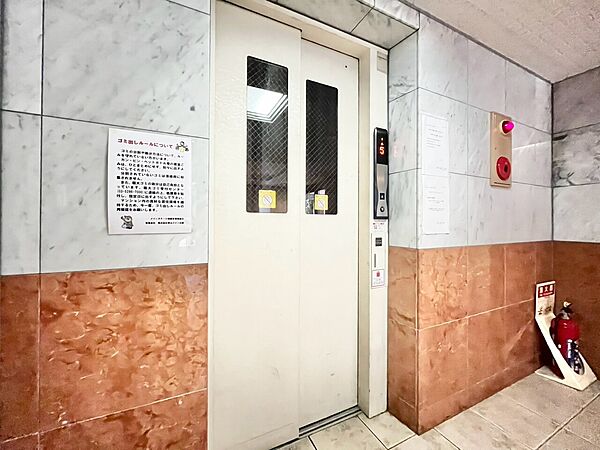 エレベーターの管理も、きちんと行き届いてます。