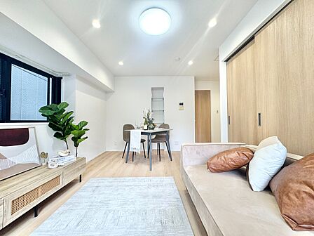 豊かな居住性と、安心感を満たすクオリティが見事に調和した住空間。