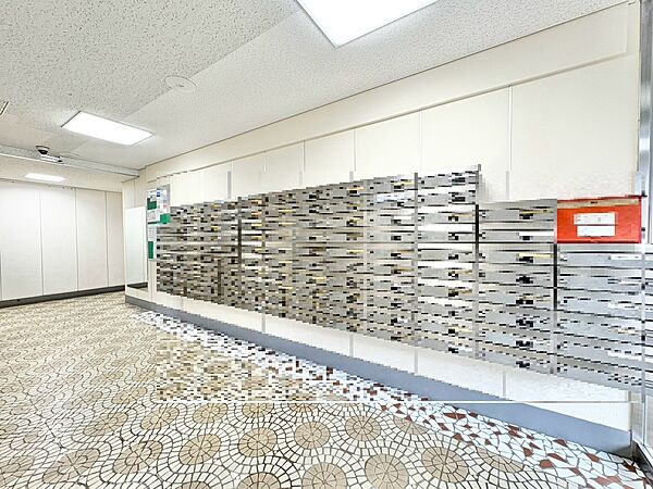郵便物を受け取るための郵便受けも、きちんと管理されています。