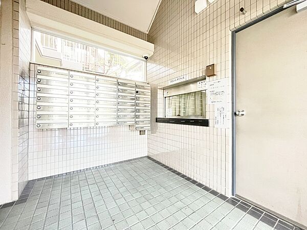 郵便物を受け取るための郵便受けも、きちんと管理されています。