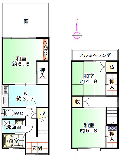 間取り：326000267871
