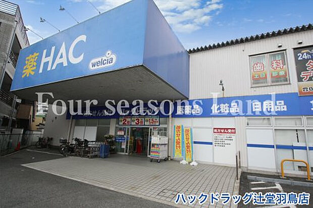 ハックドラッグ辻堂羽鳥店まで約470m