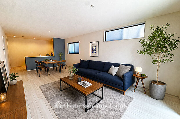家具配置イメージ:現況の物件写真にCGによる画像処理を行っています。家具等は販売価格に含まれません。