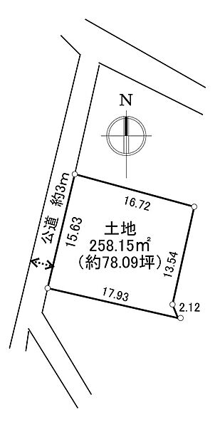 敷地図です