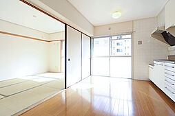 UR多摩ニュータウン松が谷 3階2DKのリビング/ダイニング