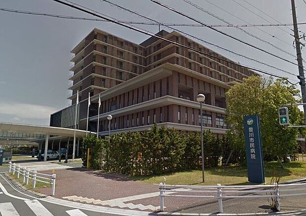 豊川市民病院 520m