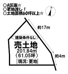 売土地 新城市字西入船 全7区画の土地画像