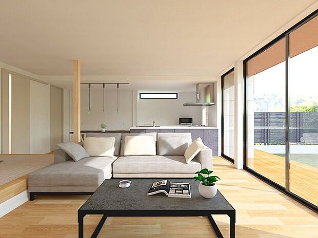 建物プラン例(内観パース)