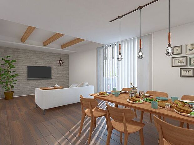 建物プラン例(内観パース)