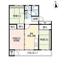 5階 / 3DK / 52.55㎡