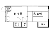 京都市左京区岡崎西福ノ川町 2階建 築50年のイメージ